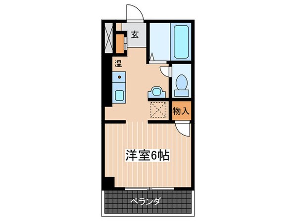 ベルメゾン新見の物件間取画像